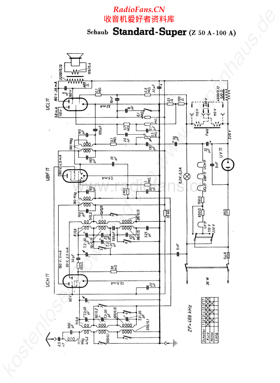 ITT-StandardSuperZ50A-rec-sch 维修电路原理图.pdf_第1页