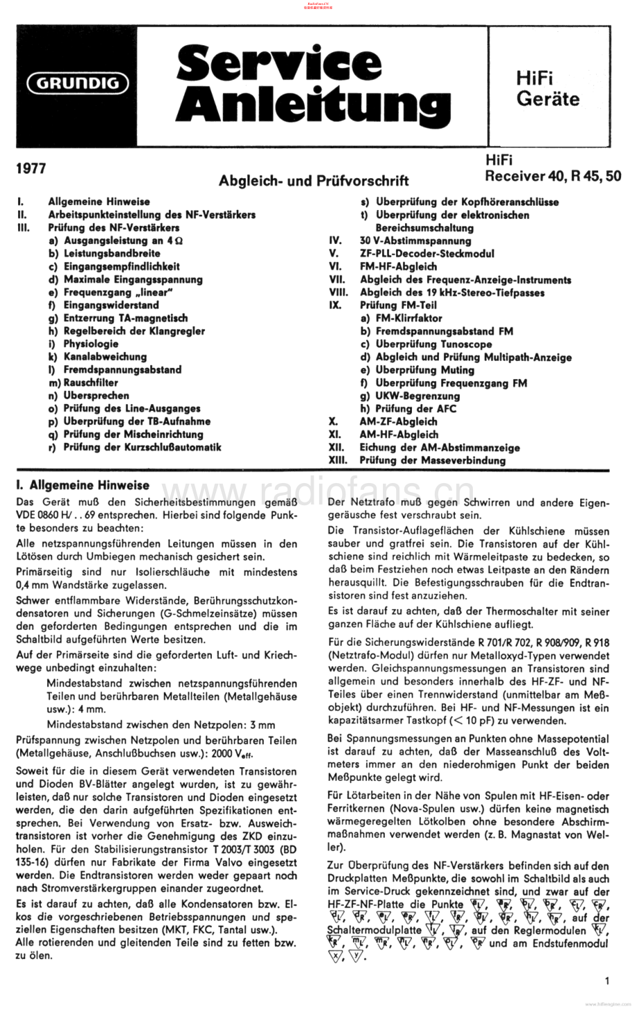 Grundig-R45-rec-sm维修电路原理图.pdf_第1页