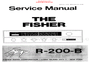 Fisher-R200B-rec-sm维修电路原理图.pdf