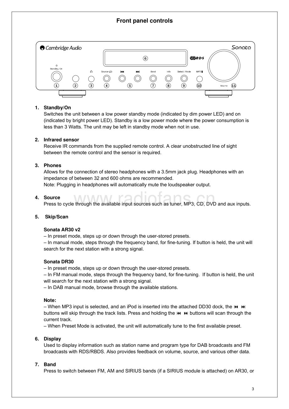 Cambridge-AR30II-rec-sm维修电路原理图.pdf_第3页