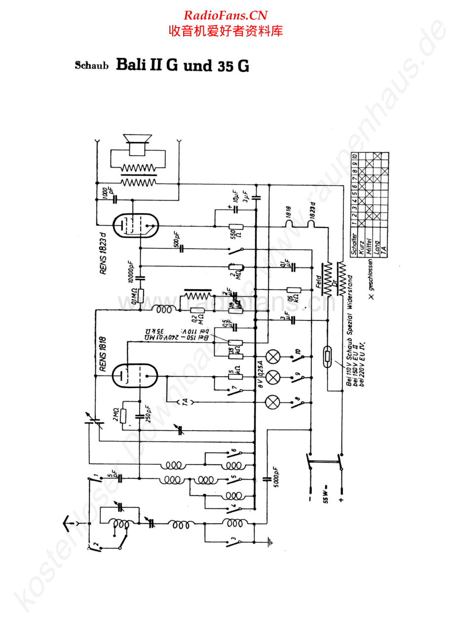 ITT-Bali35G-rec-sch 维修电路原理图.pdf_第1页