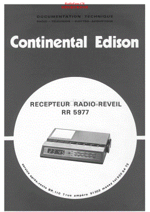 Continental-RR5977-rec-sm维修电路原理图.pdf