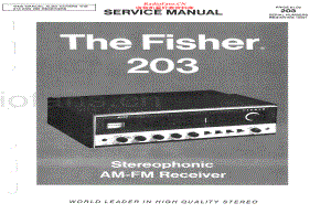 Fisher-203-rec-sm维修电路原理图.pdf