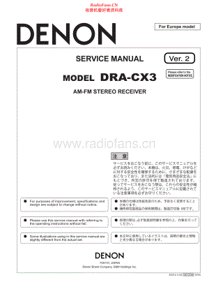 Denon-DRACX3-rec-sm维修电路原理图.pdf