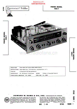 Fisher-100T-rec-sm1维修电路原理图.pdf