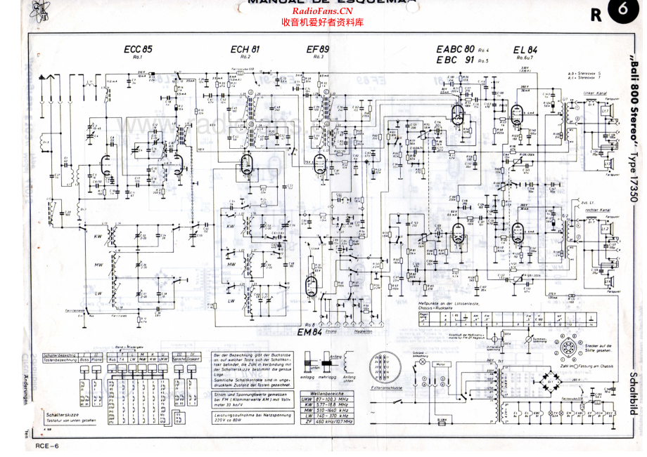 ITT-Bali800Stereo-rec-sch 维修电路原理图.pdf_第1页