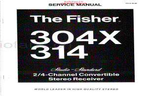 Fisher-304X-rec-sm维修电路原理图.pdf
