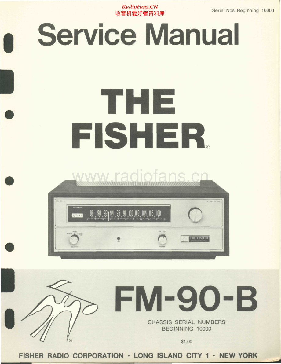 Fisher-FM90B-tun-sm维修电路原理图.pdf_第1页