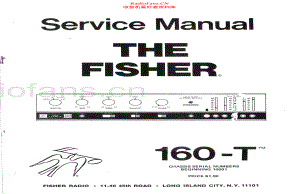 Fisher-160T-rec-sm维修电路原理图.pdf