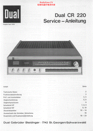 Dual-CR220-rec-sm维修电路原理图.pdf
