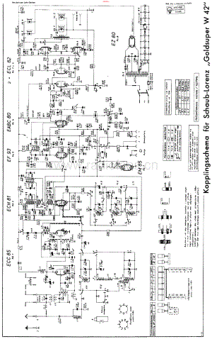 ITT-GoldsuperStereoW42-rec-sch 维修电路原理图.pdf