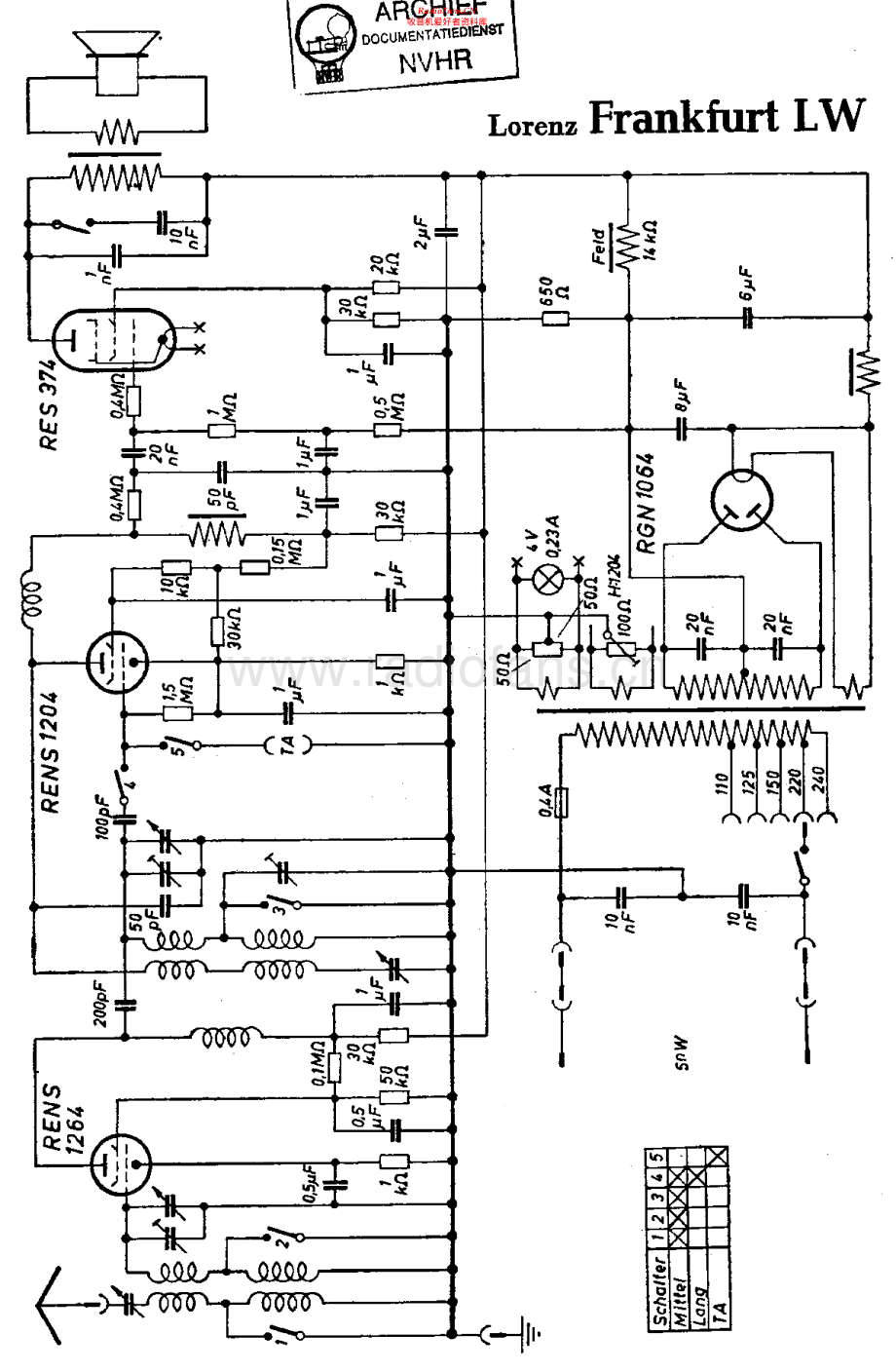 ITT-FrankfurtLW-rec-sch1 维修电路原理图.pdf_第1页