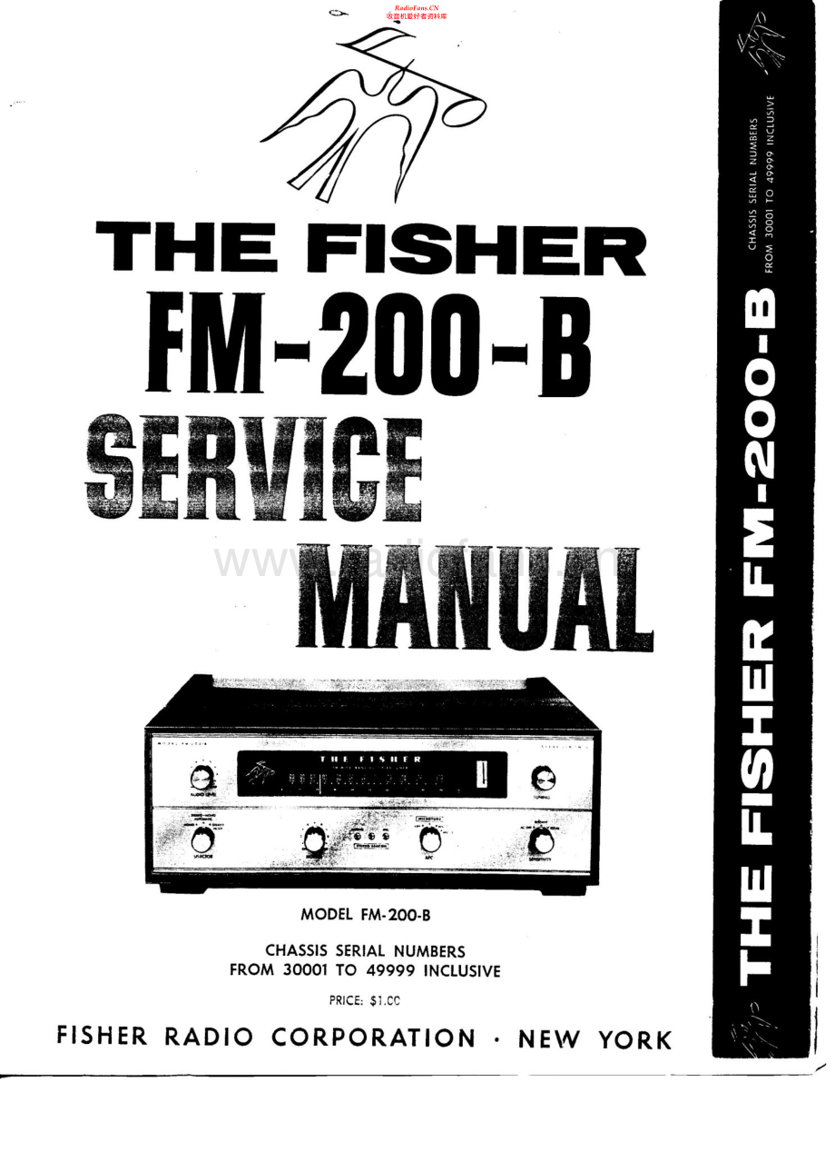 Fisher-FM200B-tun-sm维修电路原理图.pdf_第1页