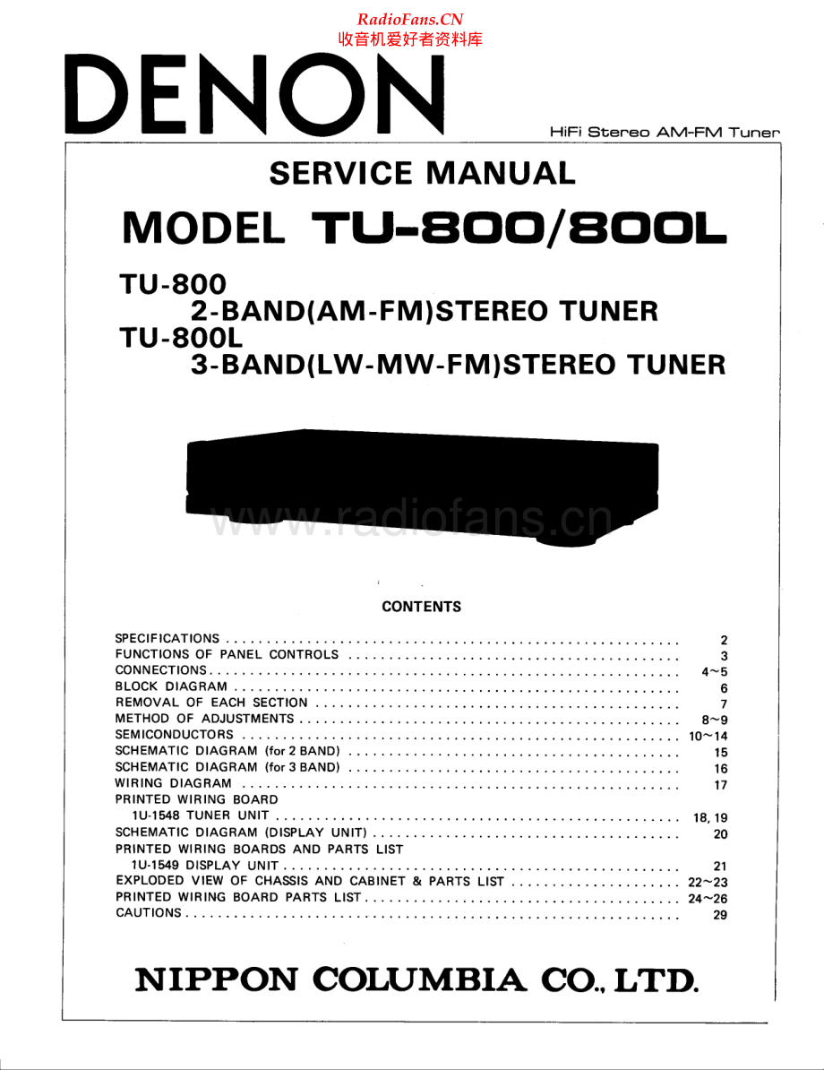 Denon-TU800-tun-sm维修电路原理图.pdf_第1页