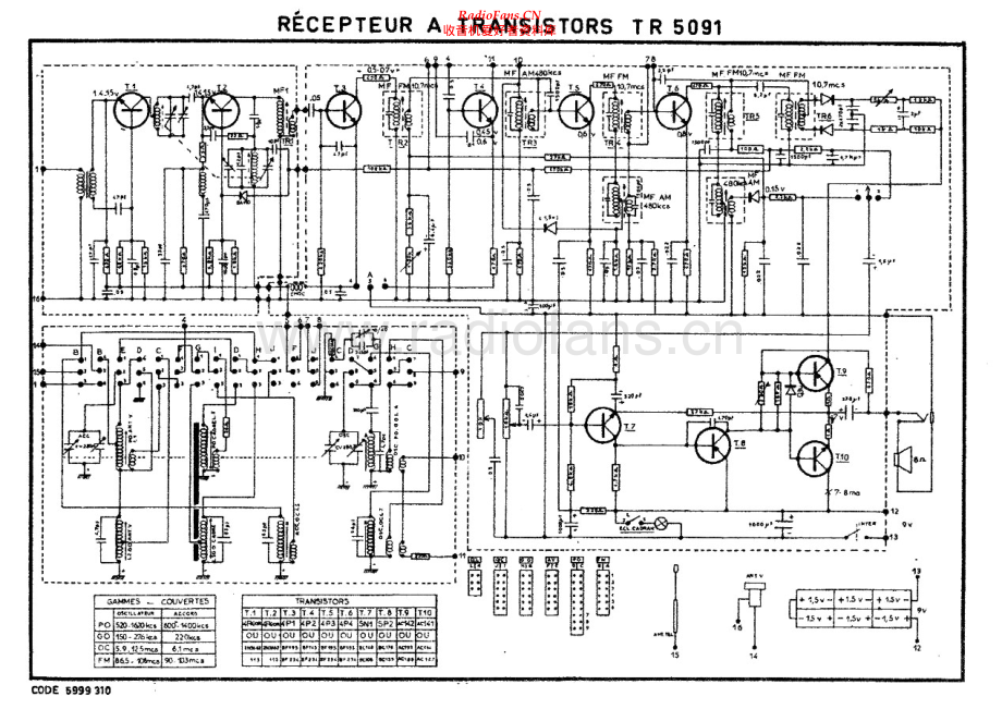 Continental-TR5091-rec-sch维修电路原理图.pdf_第1页