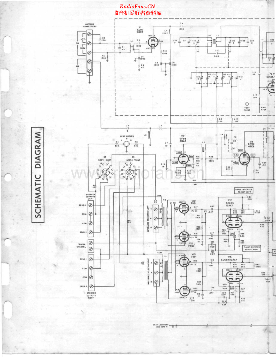 Fisher-800C-rec-sch维修电路原理图.pdf_第1页