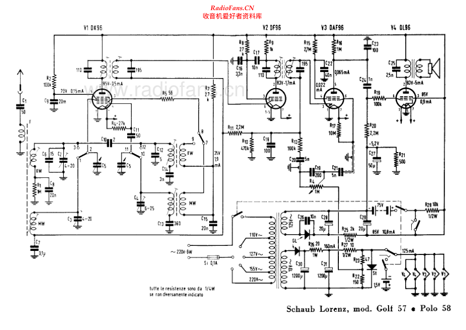 ITT-Golf57-rec-sch1 维修电路原理图.pdf_第1页