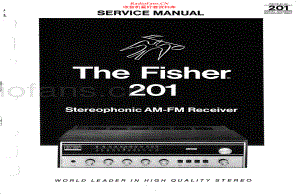 Fisher-201-rec-sm维修电路原理图.pdf