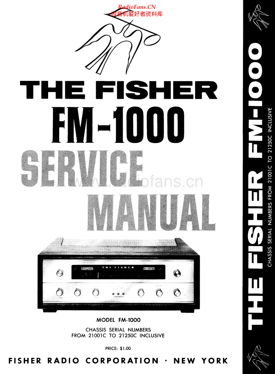 Fisher-FM1000-rec-sm维修电路原理图.pdf_第1页