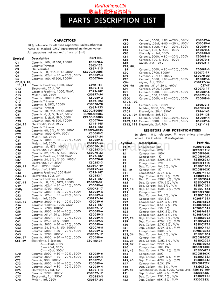 Fisher-FM1000-rec-sm维修电路原理图.pdf_第2页
