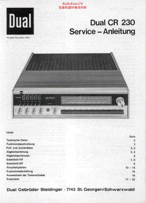 Dual-CR230-rec-sm维修电路原理图.pdf