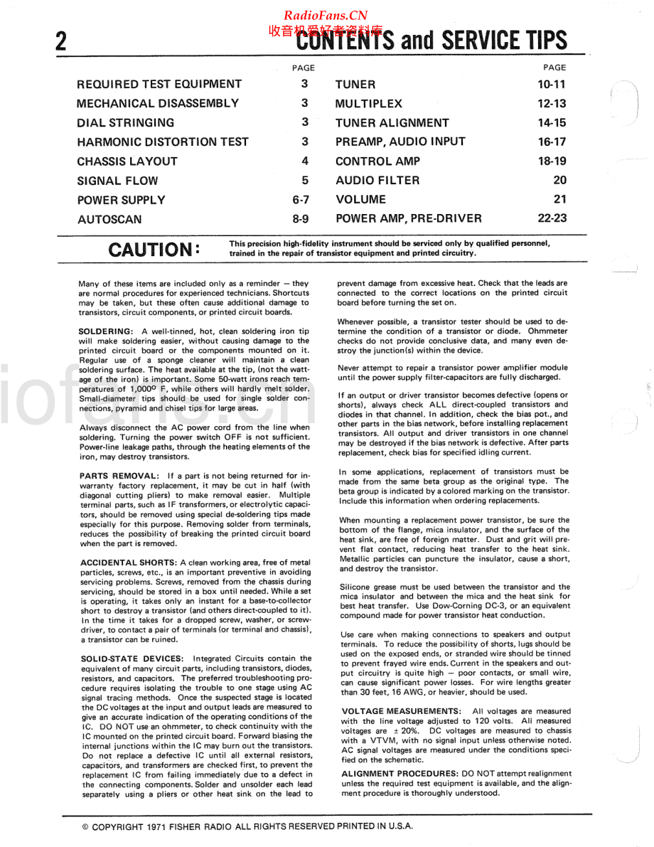 Fisher-701-rec-sm维修电路原理图.pdf_第2页