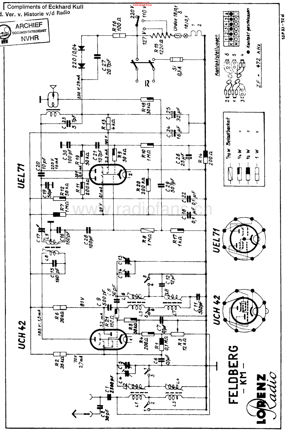 ITT-FeldbergKM-rec-sch 维修电路原理图.pdf_第1页