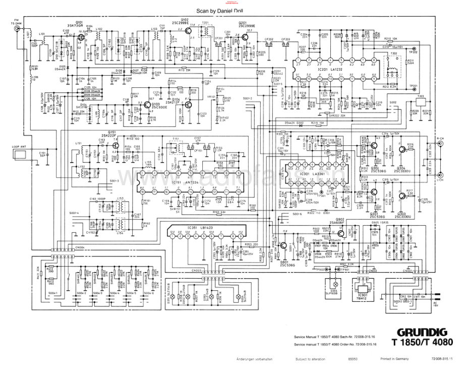 Grundig-T5000-tun-sch维修电路原理图.pdf_第1页