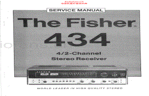 Fisher-434-rec-sm维修电路原理图.pdf
