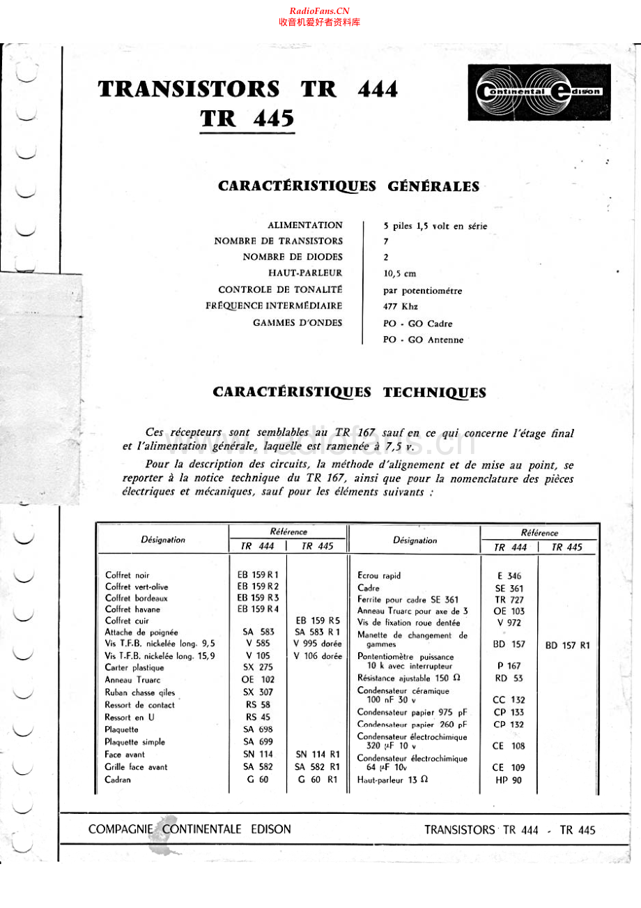 Continental-TR444-rec-sch维修电路原理图.pdf_第1页