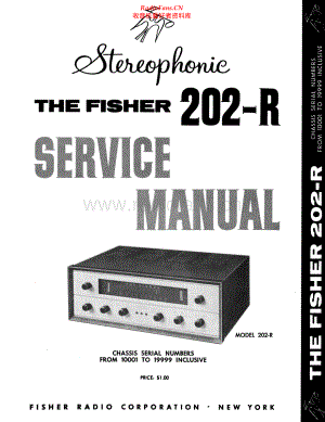 Fisher-202R-rec-sm维修电路原理图.pdf