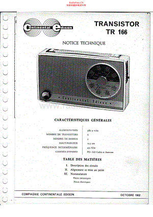 Continental-TR166-rec-sch维修电路原理图.pdf