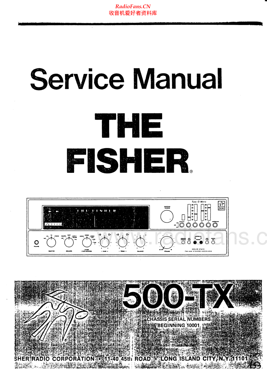 Fisher-500TX-rec-sm1维修电路原理图.pdf_第1页