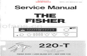 Fisher-220T-rec-sm维修电路原理图.pdf