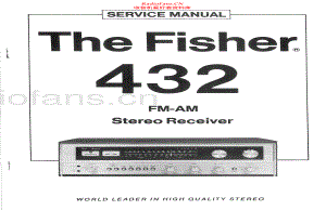Fisher-432-rec-sm维修电路原理图.pdf