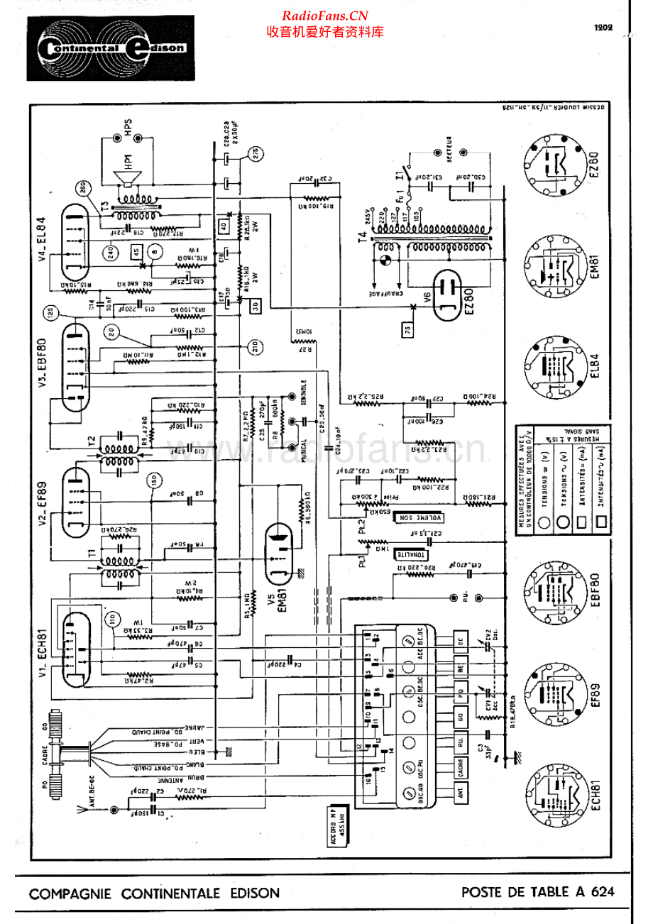 Continental-A722-rec-sch维修电路原理图.pdf_第1页