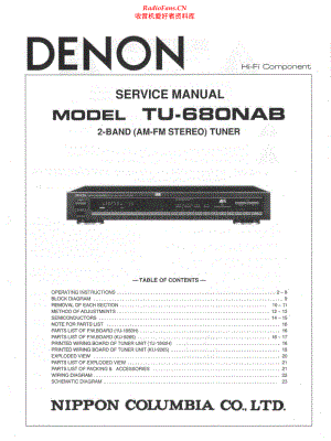 Denon-TU680NAB-tun-sm维修电路原理图.pdf