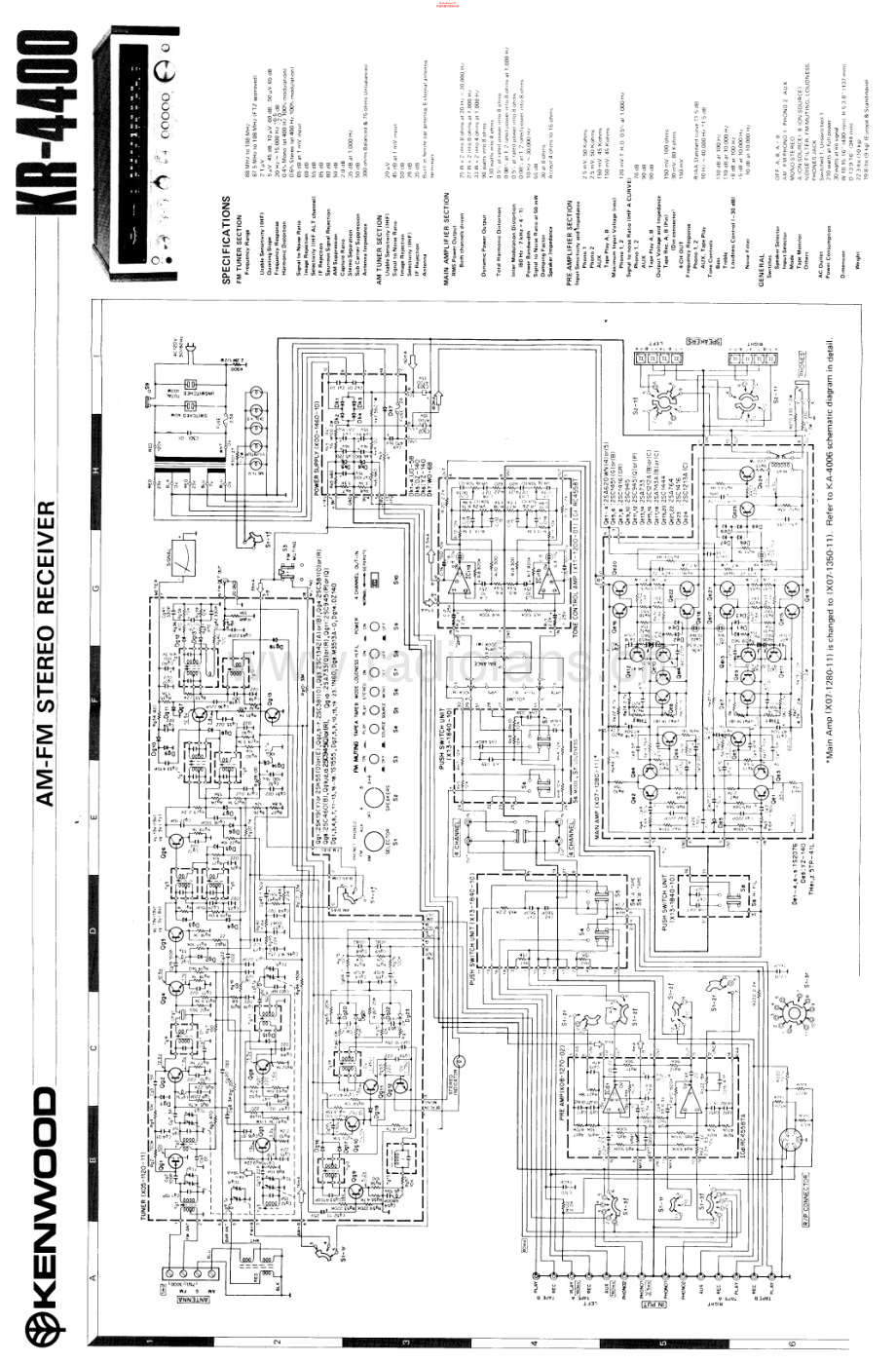 Kenwood-KR4400-rec-sch 维修电路原理图.pdf_第1页