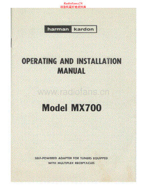 HarmanKardon-MX700-tun-sm维修电路原理图.pdf
