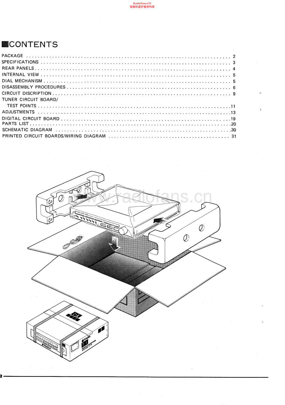 Yamaha-T2-tun-sm(1) 维修电路原理图.pdf_第2页