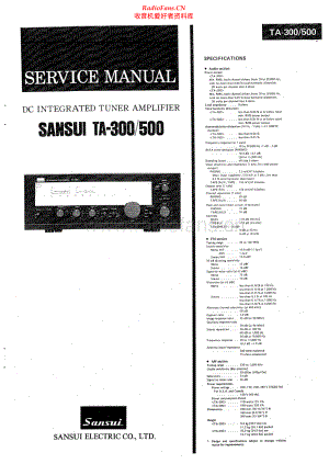 Sansui-TA300-rec-sm 维修电路原理图.pdf