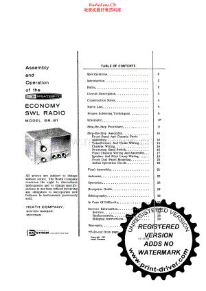 Heathkit-GR81-rec-sm 维修电路原理图.pdf