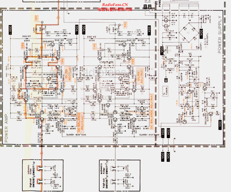 HarmanKardon-HK490I-rec-sch维修电路原理图.pdf_第1页
