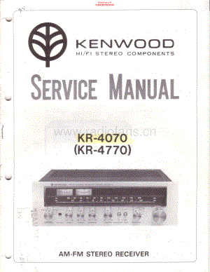 Kenwood-KR4770-rec-sm 维修电路原理图.pdf