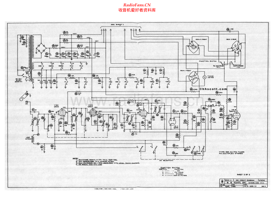 HHScott-333A-tun-sch 维修电路原理图.pdf_第2页