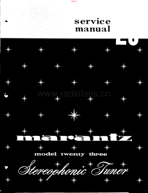 Marantz-23-tun-sm 维修电路原理图.pdf