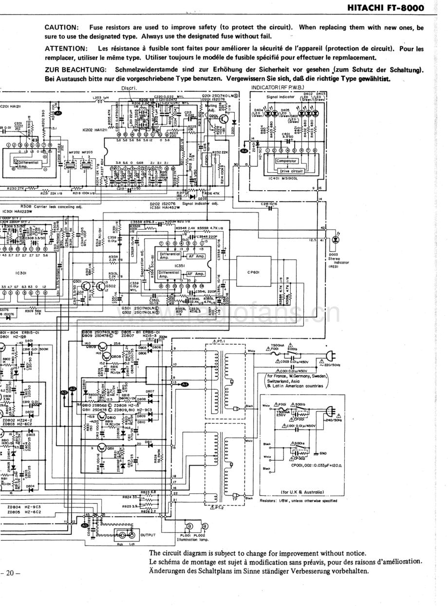 Hitachi-FT8000-tun-sch 维修电路原理图.pdf_第3页