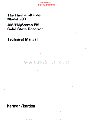 HarmanKardon-930-rec-sm维修电路原理图.pdf