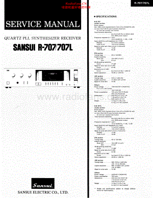 Sansui-R707L-rec-sm 维修电路原理图.pdf
