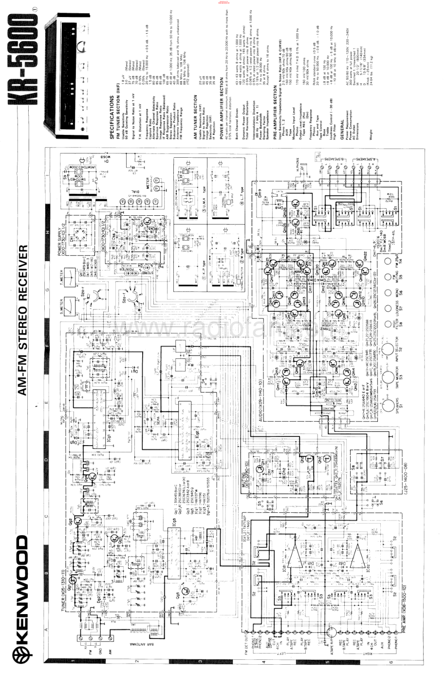 Kenwood-KR5600-rec-sm 维修电路原理图.pdf_第1页